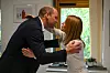 Prince William s Geri Halliwell Horner kad ju je prošle godine Londonu posjetio njen dobrotvorni projekt za beskućnike