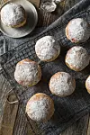 Gourmet Homemade Polish Paczki Donuts with Jelly Filling