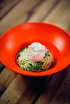 Tjestenina sa sirom burrata.