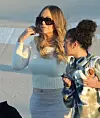 Mariah sa svojom kćeri Monroe nedavno na Sardiniji