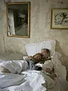 Lucian Freud i Kate Moss 2012., tijekom odmora od napornog poziranja: bila mu je model tijekom devet mjeseci 2002.,što je za njegove pojmove bilo relativno brzo