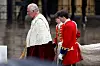 Kralj Charles ulazi u Westminstersku katedralu