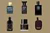 Maison Francis Kurkdjian Oud Satin Mood (1581 kn; 209,83 eura)/ Tom Ford Oud Wood (1335 kn; 177 eura)/ By Kilian Musk Oud (320 eura)/ Gucci The Voice of the Snake (354 eura)/ Dominique Ropion The Night (1095 eura)/ Comme des Garçons Wonderoud (1055 kn; 140 eura)