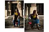 Karmen nosi: vintage čizme, Eytys traperice, second hand maramu, Gaultier top, bakin vintage baloner