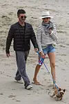 *EXCLUSIVE* Malibu, CA - Simon Cowell steps out for some fresh air with his family during statewide