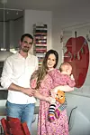 Nana je jedno od troje djece pokojnog Mustafe Nadarevića - nju i sina Ašu dobio je s televizijskom urednicom Snježanom Nožinić, dok iz braka s prvom suprugom Jasnom ima i kći Nađu