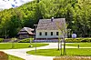 Nikola Tesla birth house memorial center in Smiljan, Lika, Croatia