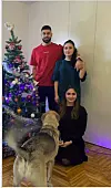 Sestre Lorena i Franka su njegove najvatrenije navijačice