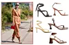 Sandale od mekane kože Aldo (630 kn)/ sandale s ukrasnim kamenčićima Amina Muaddi; Matches Fashion (852 eura)/ sandale od kože Neous; Matches Fashion (475 eura)/ sandale s tankom potpeticom Zara (299,90 kn)/ sandale s block petom & Other Stories (89 eura)