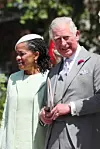 WINDSOR, UNITED KINGDOM - MAY 19: Doria Ragland and Prince Charles, Prince of Wales leave St George's Chapel at Windsor Castle following the wedding of Prince Harry and Meghan Markle on May 19, 2018 in Windsor, England. (Photo by Brian Lawless - WPA Pool/Getty Images)