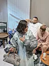 Model i poduzetnica Ljupka Gojić Mikić, glumica Jelena Perčin i pjevač Matija Cvek