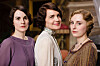 Michelle Dockery u ulozi Mary, Elizabeth McGovern kao njena majka Cora te Laura Carmichael kao mlađa sestra Edith