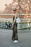 Street style, Rose Maria arriving at By Malene Birger Spring Summer 2021 show, held at Rahbeks Alle, Copenhagen, Denmark, on August 12, 2020.,Image: 554930110, License: Rights-managed, Restrictions: , Model Release: no, Credit line: Bertrand-Hillion Marie-Paola/ABACA / Abaca Press / Profimedia