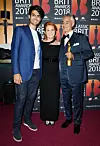 Matteo Bocelli, Sarah Ferguson i Andrea Bocelli na dodjeli nagrada Classic Brits Icon 2018.
