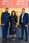 Marko Šapit, Martina Validžić i Ivan Dorian Molnar
