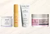 Keune Care Blonde Savior maska s glikolnom kiselinom i kreatinom za podršku izbijeljenoj kosi/ Wella Invigo sprej s UV zaštitom - za ljetnu njegu plave kose/ Leonor Greyl Soin Repigmentant Icy Blonde ljubičasti regenerator za plavu kosu - dodatno posvjetljuje i neutralizira žutilo/ Afrodita Your Hair Therapy regenerativna maska jača strukturu obojene kose