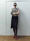 Pleteni top sa zebrastim uzorkom - 39,99 eura