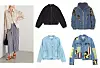Traper jakna s ukrasnim perlicama Mother of Pearl 2838 kn/ traper jakna u stilu 80-ih Zara 229,90 kn/ traper jakna patchwork detalja Stella McCartney 9801 kn/ bomber jakna od trapera 349,90 kn Mango/ jakna s patchwork prišivama Loewe 6736 kn