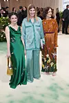 Chloe Malle, Virginia Smith i Nicole Phelps na Met Gali 2024. godine