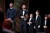 Lionel Messi na proglašenje je stigao u društvu Davida Beckhama i sinova