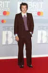 London.UK. Harry Styles at 40th Brit Awards Red Carpet arrivals, The O2 Arena, London. 19th February 2020.,Image: 499645873, License: Rights-managed, Restrictions: WORLDWIDE RIGHTS, Model Release: no, Credit line: Keith Mayhew / Landmark / Profimedia