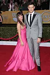 Lea Michele i Cory Monteith na dodjeli nagrada Screen Actors Guild 2013.