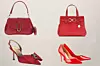 Kožnata torba Coccinelle 315 € (2373,37 kn) KARLA; Torba od umjetne kože 39,99 € (301,30 kn) DEICHMANN; Satenske cipele Loriblu 465 € (3503,54 kn) KARLA; Kožnate salonke Högl 184,90€ (1393,13 kn) RODEA
