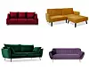 Trosjed na razvlačenje Lilas Red (5752 kn) Set kauč na razvlačenje i tabure za noge Dream Yellow (2516 kn) Četvorosjed Elio Bottle Green (7190 kn) Trosjed Benito Violet Natural (3954 kn) Sve vivre.hr