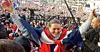 Doček za Janicu u Zagrebu 2002. nakon osvajanja tri zlata i srebrne medalje na Zimskim olimpijskim igrama u Salt Lake Cityju