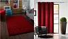 Tepih Vista Red 80x150 cm (268 kn) Zastor Mezzo Bordeaux 140x240 cm (161 kn) Sve vivre.hr
