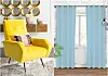 Fotelja Slater (3954 kn) Zastor Hold Light Blue 140x250 cm (196 kn) Sve vivre.hr