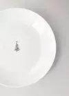 Dessert plate bonechina detail Christmas tree - 8,99 ura