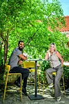 Sandesh Jhingan i Dolores Tolić.