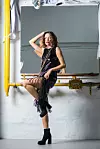 Haljina Twinset / Polučizmice Fabi; Karla / Torba Marc Jacobs; Karla
