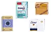Ultranježni sapun s karite maslacem Lavanda L'Occitane (63 kn)/ sapun s pH 5.5 Balea; dm (12 kn)/ Savon de Marseille tvrdi sapun argan (8 kn)/ beauty cream bar Dove (8 kn)/