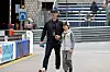 Komičar Gad Elmaleh sa sinom Raphaelom na automobilističkoj utrci u Monaku