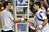Novak Đoković i Ivan Dodig na Autralian Openu 2011.