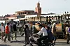 Glavni trg grada, Jemaa el Fna‘ pod zaštitom je UNESCA