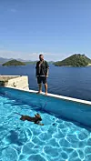 Kristijan Iličkić i pas Tokio