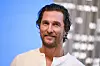 Mandatory Credit: Photo by Kristina Bumphrey/Shutterstock (14094604bx) Matthew McConaughey Matthew McConaughey Visits the Empire State Building, New York, USA - 12 Sep 2023