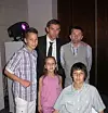 Zvonimir Srna s bratom Andrijom, sestrom Antonelom, te stričevima Darijem i Igorom