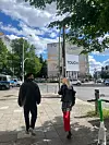 Luna je ovaj put putovala sa svojim dečkom Ruđerom