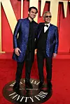 Matteo i Andrea Bocelli na partyju Vanity Faira na dodjeli Oscara ove godine