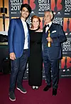 Matteo Bocelli, Sarah Ferguson i Andrea Bocelli na dodjeli nagrada Classic Brits Icon u Londonu 2018.