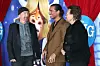 Matthew McConaughey, The Edge i Bono Vox na premijeri filma ‘Sing 2‘ u prosincu 2021. u Los Angelesu.
