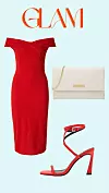 Haljina 42,34 eura, Wal G. Jon / Sandale 37,95 eura, Even&Odd / Torbica 19,15 eura, Anna Field - sve Zalando
