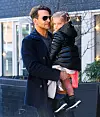 02/17/2020 EXCLUSIVE: Bradley Cooper holds his daughter close in New York City. The 45 year old doting dad wore a black wool coat, dark trousers, and leather shoes., Image: 499134058, License: Rights-managed, Restrictions: Exclusive NO usage without agreed price and terms. Please contact sales@theimagedirect.com, Model Release: no, Credit line: TheImageDirect.com / The Image Direct / Profimedia