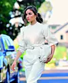 Američka influencerica Olivia Culpo u puloveru Isabel Marant.