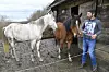 Obitelj živi u selu Golinja s konjima, psima i mačkama