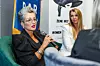 Ivana i Maja na tribini
